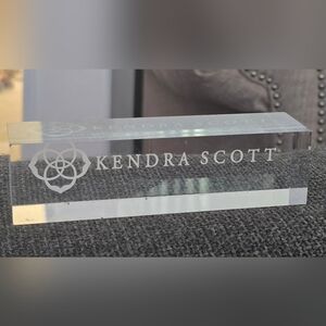 Kendra Scott Acrylic Desk Block